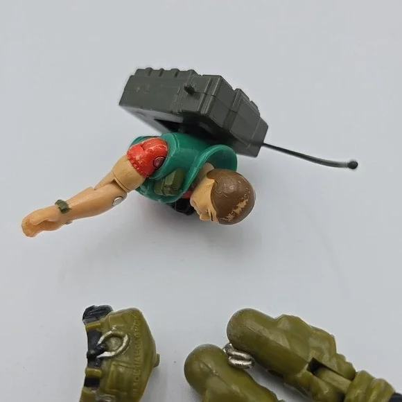 GI Joe ARAH 1987 Law and Order K-9 Officer V1 Original Action Figure - Picture 4 of 4